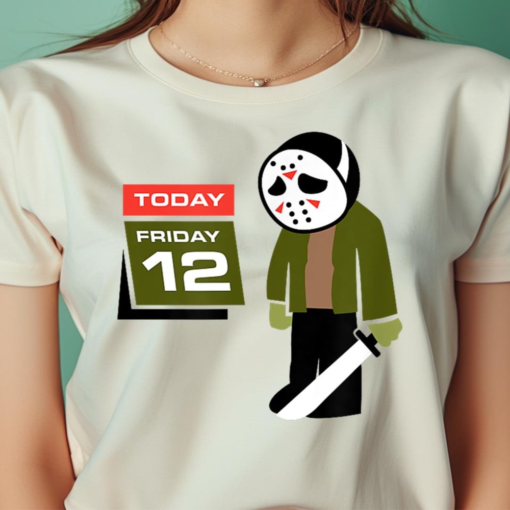 Jason Hates Friday 12Th - Funny PNG, Horror Jason Vorhees PNG, Vorhees Digital Png Files.jpg
