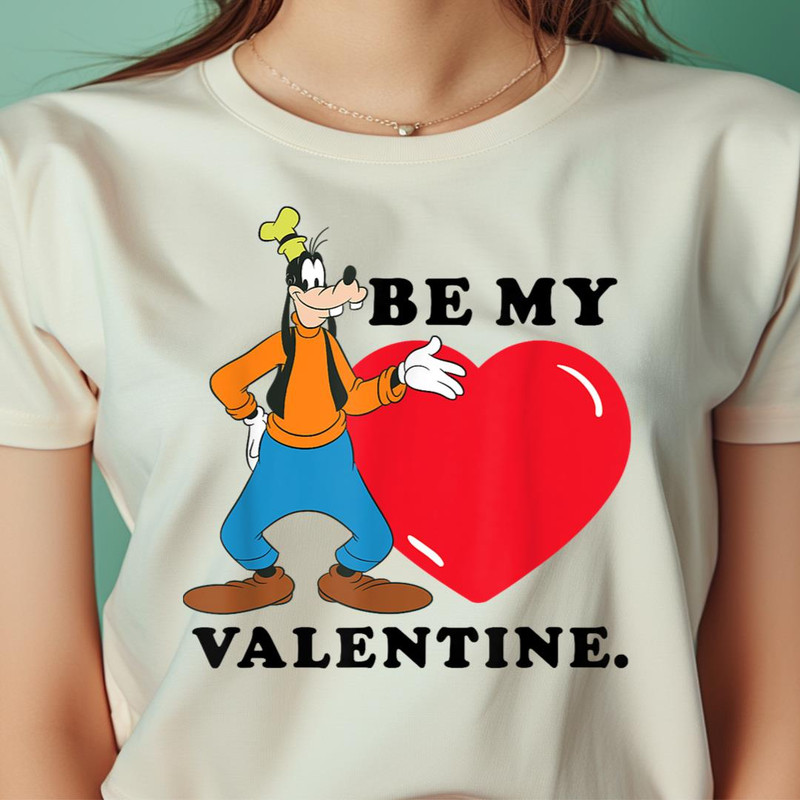 Disney Be My Valentine Goofy PNG, Goofy PNG, North Pole Digital Png Files.jpg