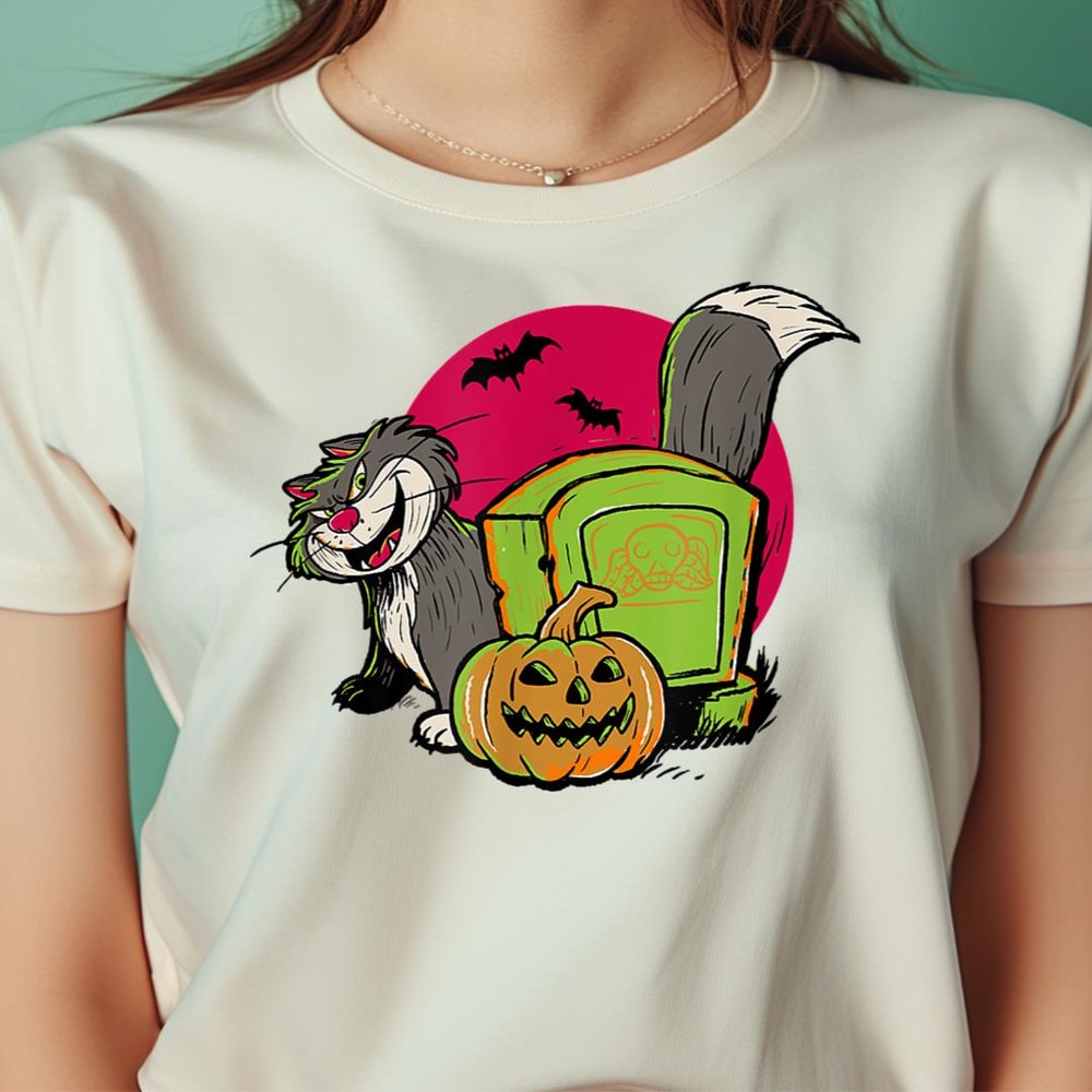 Disney Cinderella Halloween Lucifer The Cat Graveyard PNG, Goofy PNG, North Pole Digital Png Files.jpg
