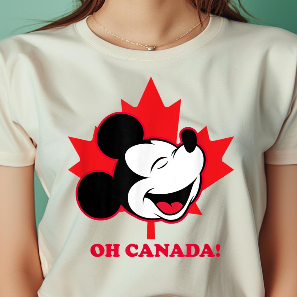 Disney Mickey And Friends Oh Canada Mickey Face PNG, Goofy PNG, North Pole Digital Png Files.jpg