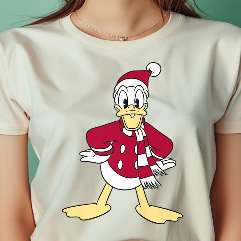 Donald Duck Portrait PNG, Goofy PNG, North Pole Digital Png Files.jpg