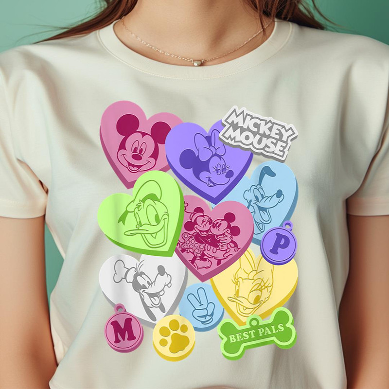 Valentine'S Day Group Candy Hearts PNG, Goofy PNG, North Pole Digital Png Files.jpg