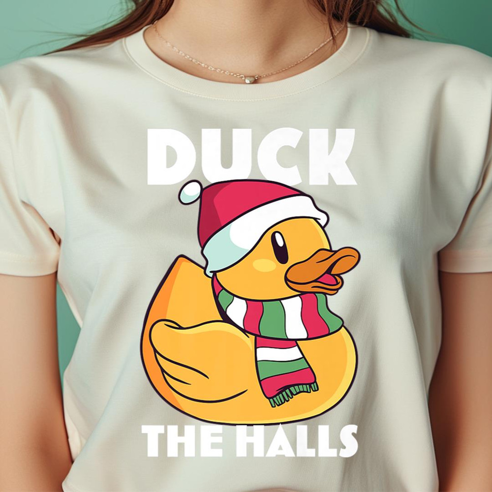 Cute Duck Lovers Christmas Rubber Duck PNG, The Duck PNG, Rubber Duck Digital Png Files.jpg