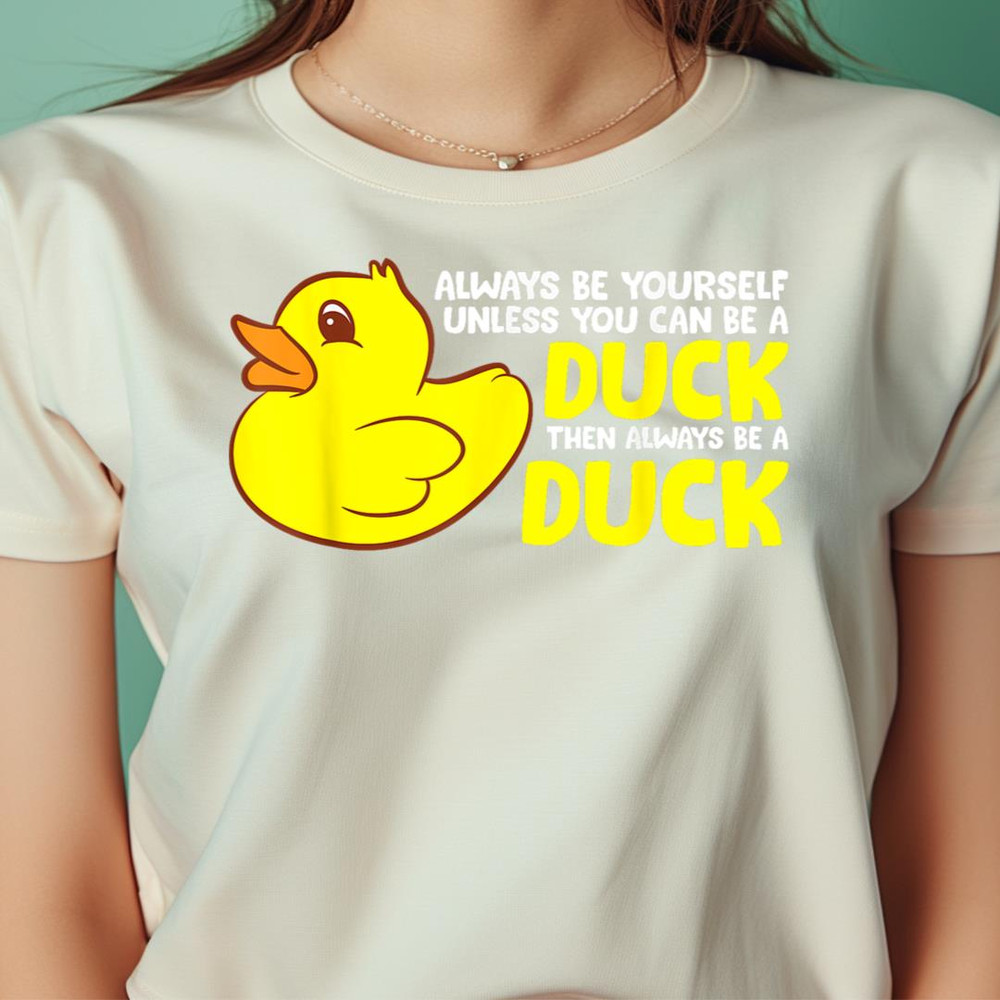 Duck - Always Be Yourself Unless You Can Be A Duck T-Shirt 149_T-Shirt_13-1.jpg