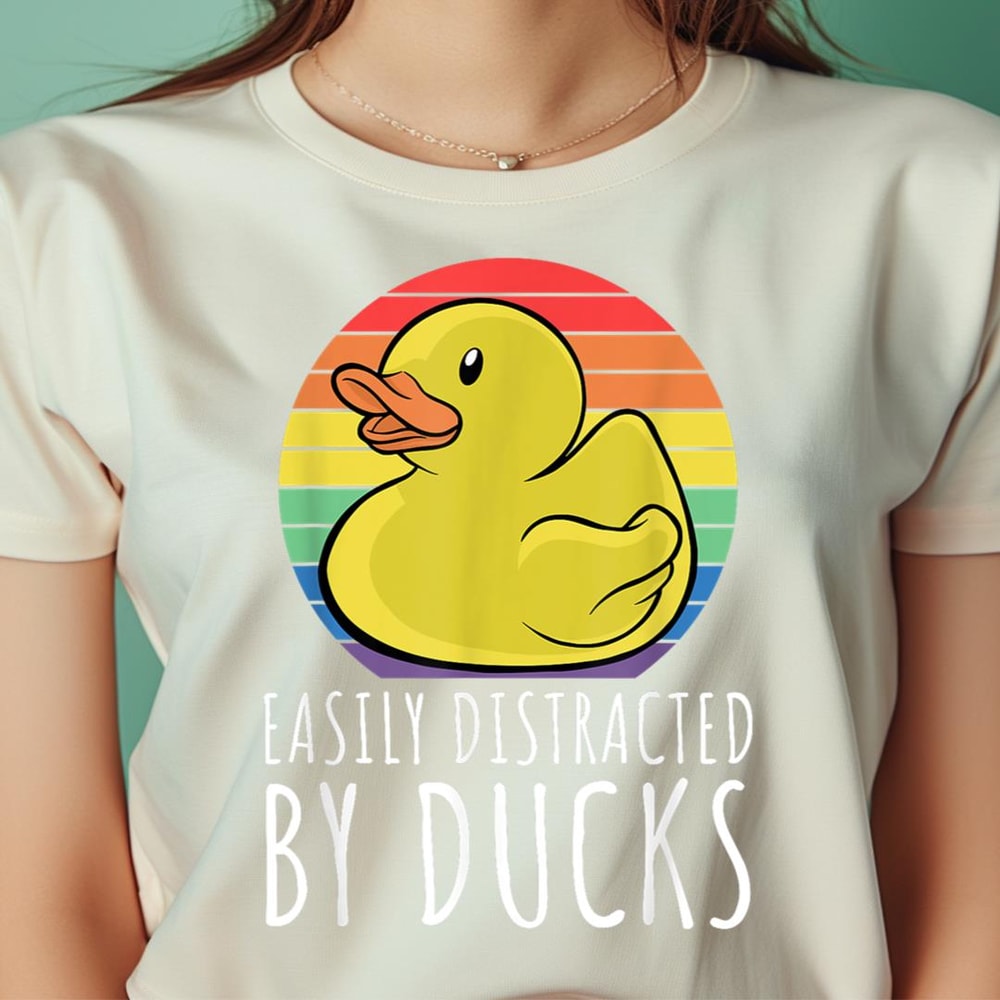 Duck Distracted By Ducks PNG, The Duck PNG, Rubber Duck Digital Png Files.jpg