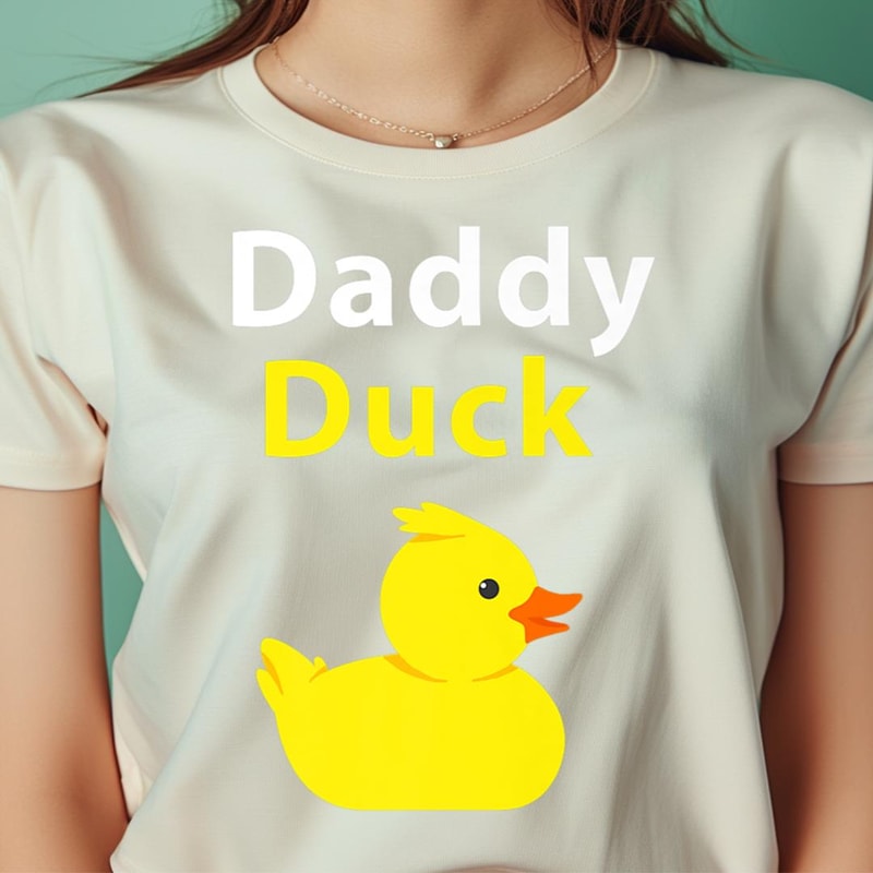 Funny Daddy Duck Rubber Duck PNG, The Duck PNG, Rubber Duck Digital Png Files.jpg