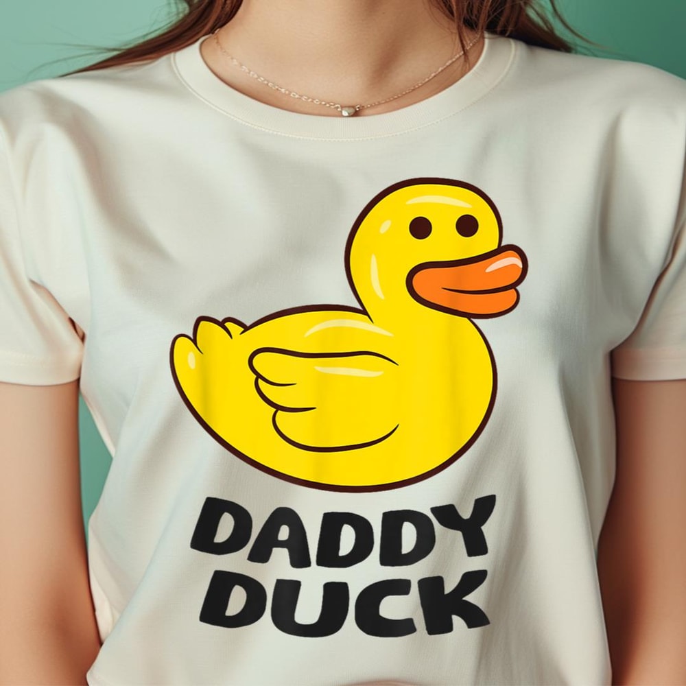 Funny Daddy Duck Rubber Duck T-Shirt 159_T-Shirt_13-1.jpg