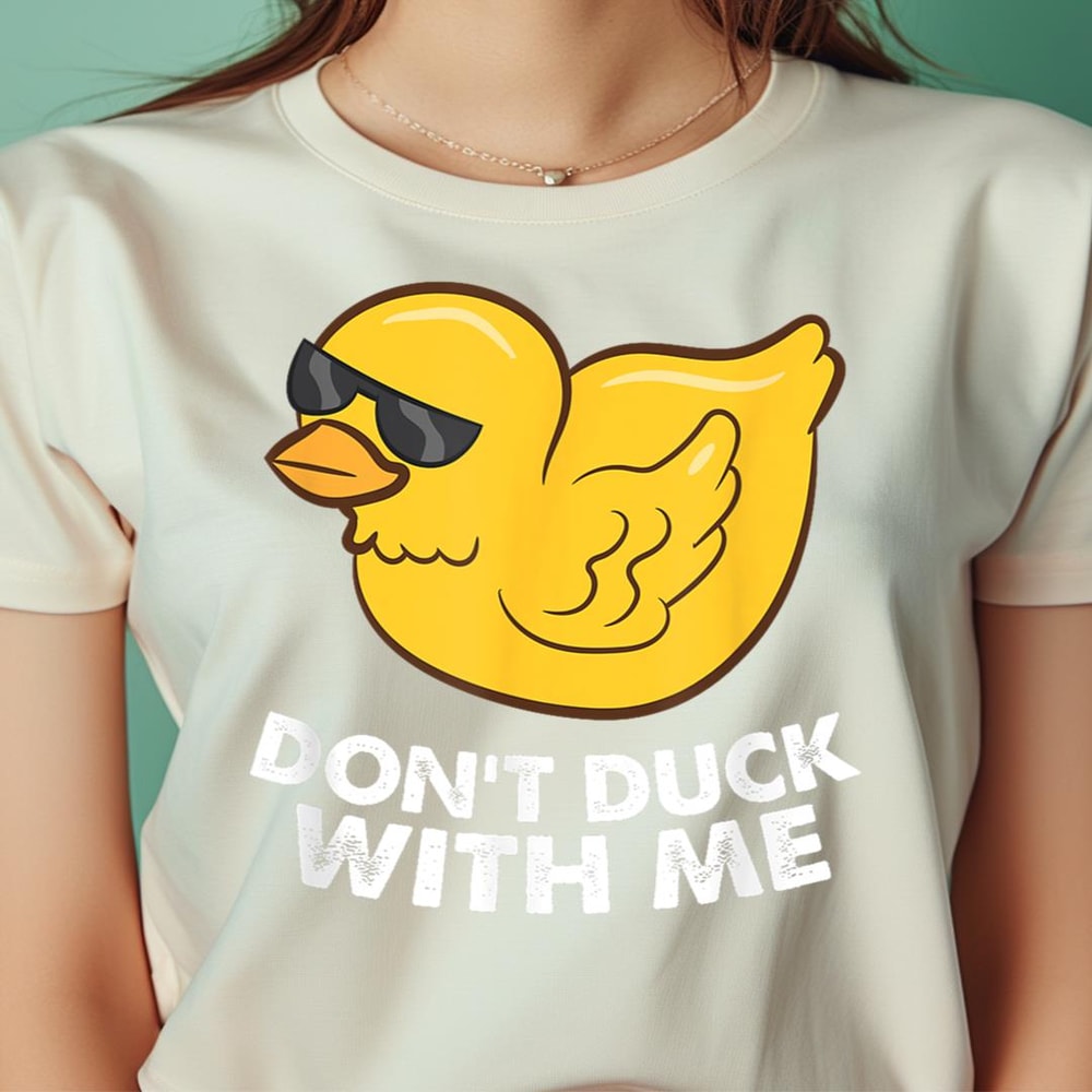 Funny Rubber Duck Don'T Duck With Me Funny Duck PNG, The Duck PNG, Rubber Duck Digital Png Files.jpg