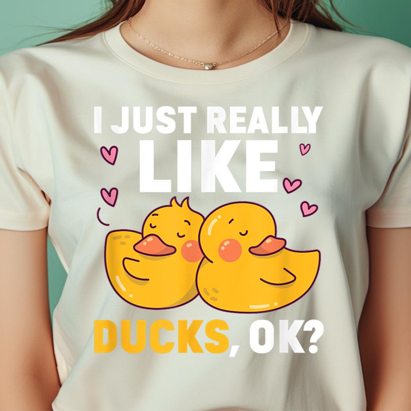 I Just Really Like Ducks Ok Rubber Ducks Duckling PNG, The Duck PNG, Rubber Duck Digital Png Files.jpg