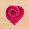 a crochet twist heart pattern