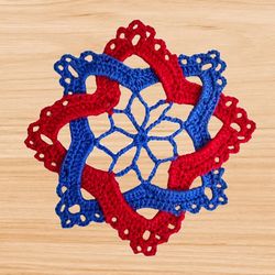 Crochet hexagon motif Pattern, Crochet afghan block, Pdf Coaster Pattern, Granny Motif Pattern, Granny Coater Pattern