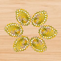 Crochet pineapple motif pattern
