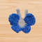 A Crochet Multilayers 3D Butterfly