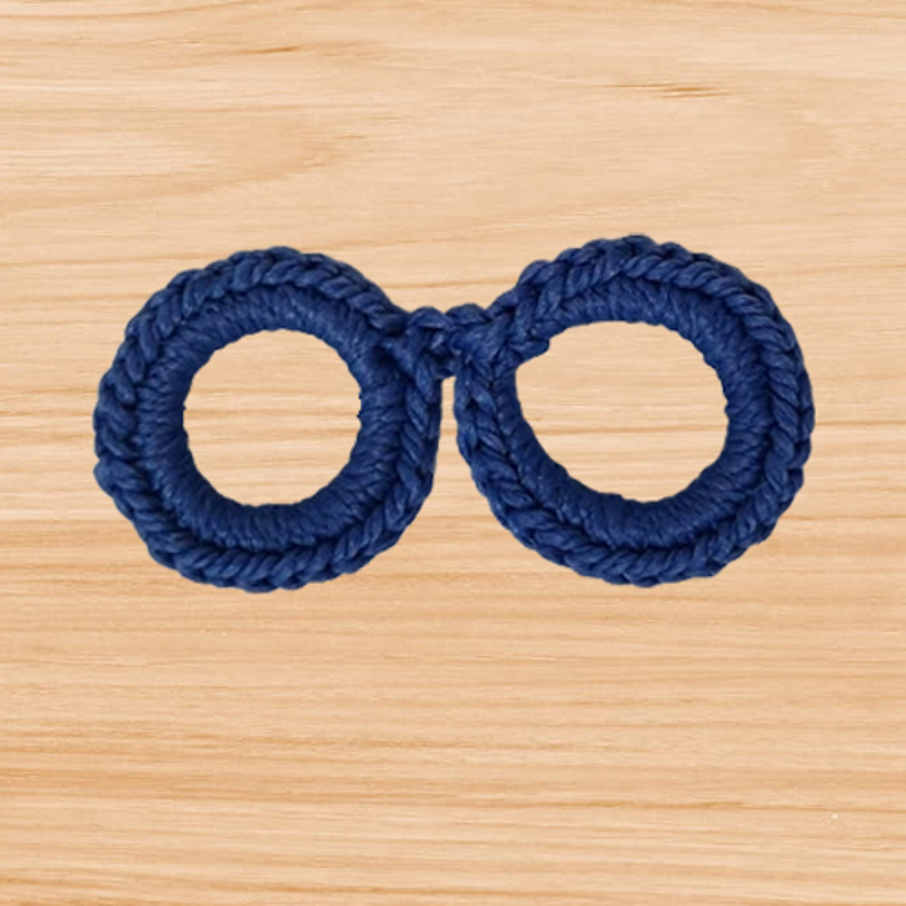 Eye glasses bookmark pattern