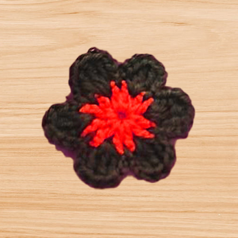 crochet flower pattern