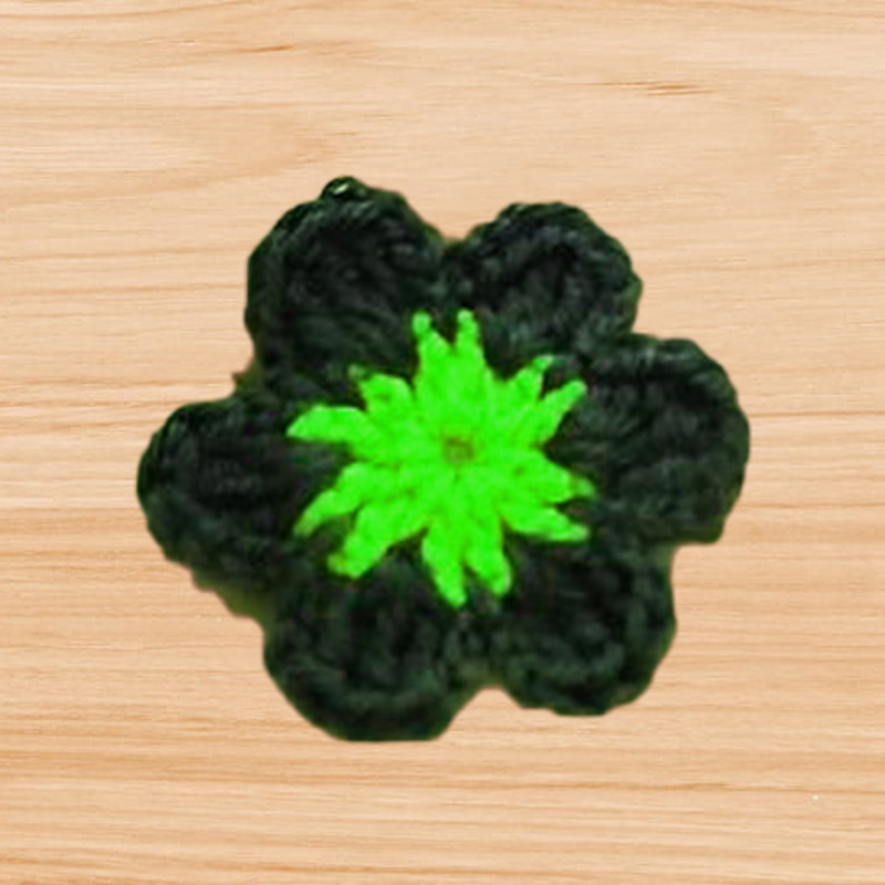 crochet flower pattern