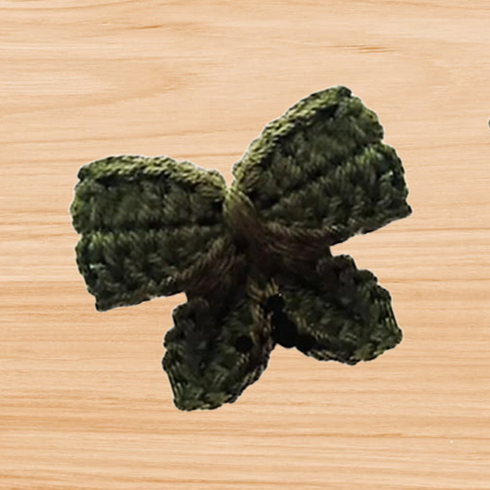 crochet bow pattern