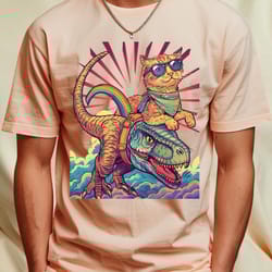 whiskers in time cat dinosaur png, cats funky png, cat dinosaur theme digital png files