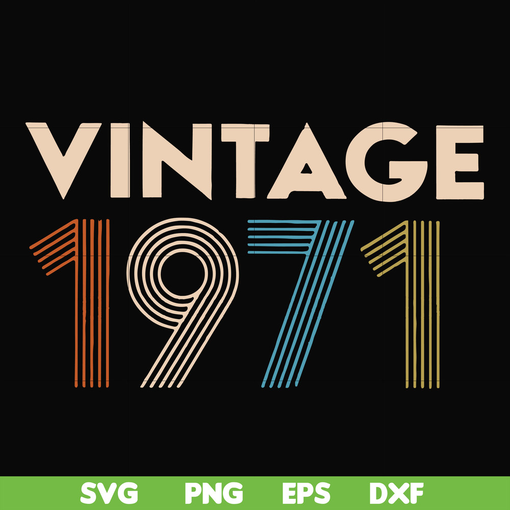 FN000169-Vintage 1971 svg, png, dxf, eps file FN000169.jpg