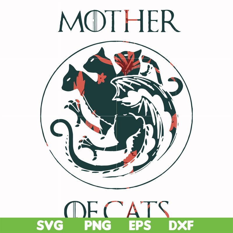 FN000410-Mother of cats svg, png, dxf, eps file FN000410.jpg