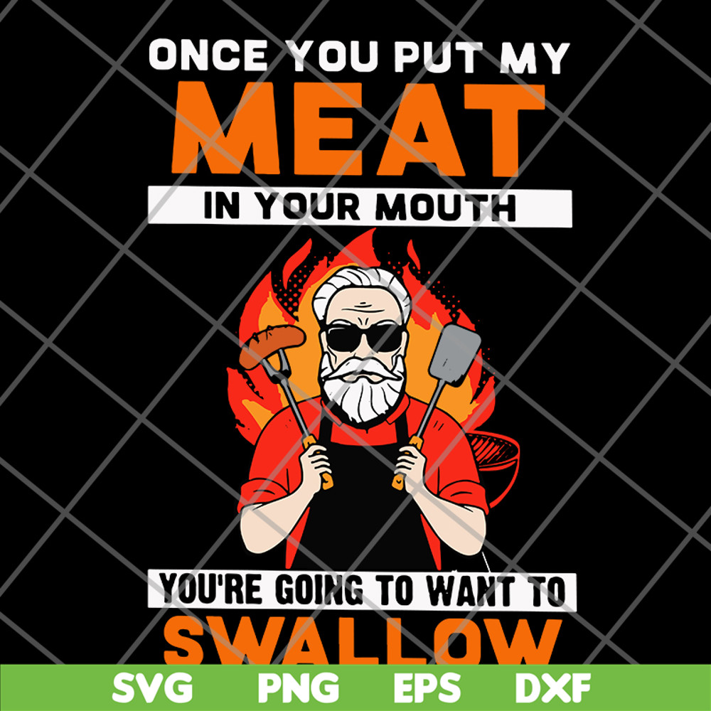 FN11062106- Old Man BBQ Funny svg, png, dxf, eps digital file FN11062106.jpg