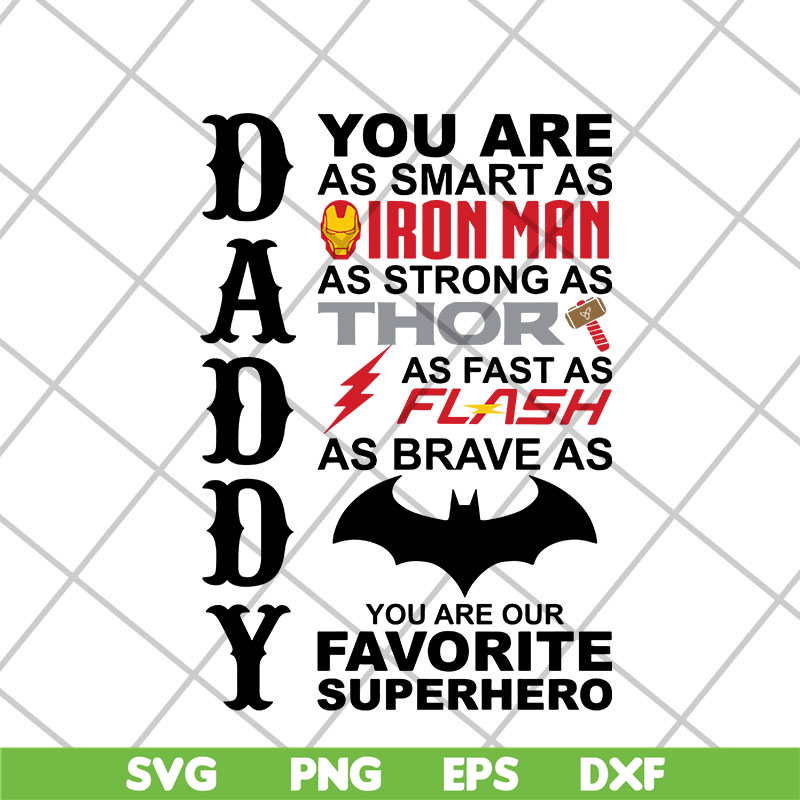 FTD05052114-Daddy avenger svg, Fathers day svg, png, dxf, eps digital file FTD05052114.jpg
