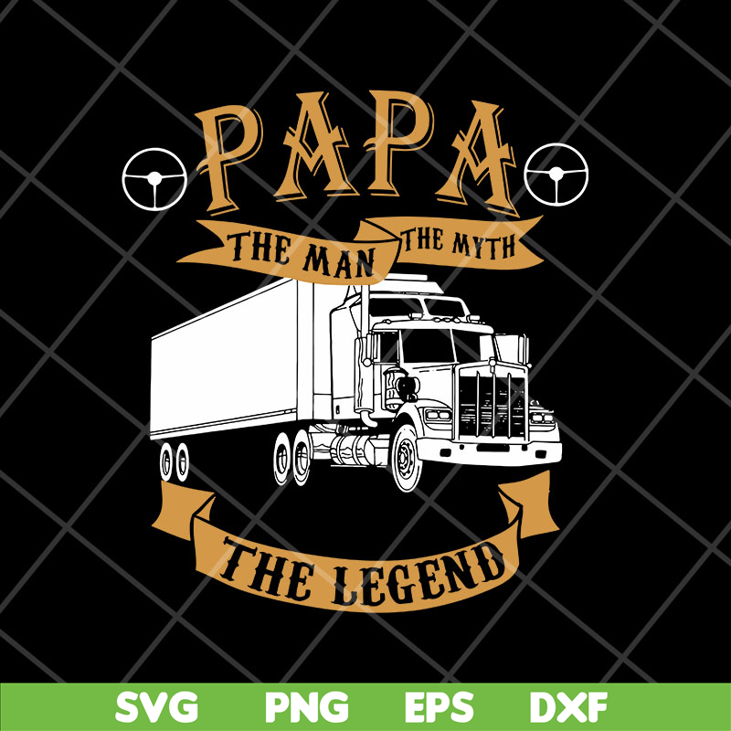 FTD06052143-papa the man the myth svg, png, dxf, eps digital file FTD06052143.jpg