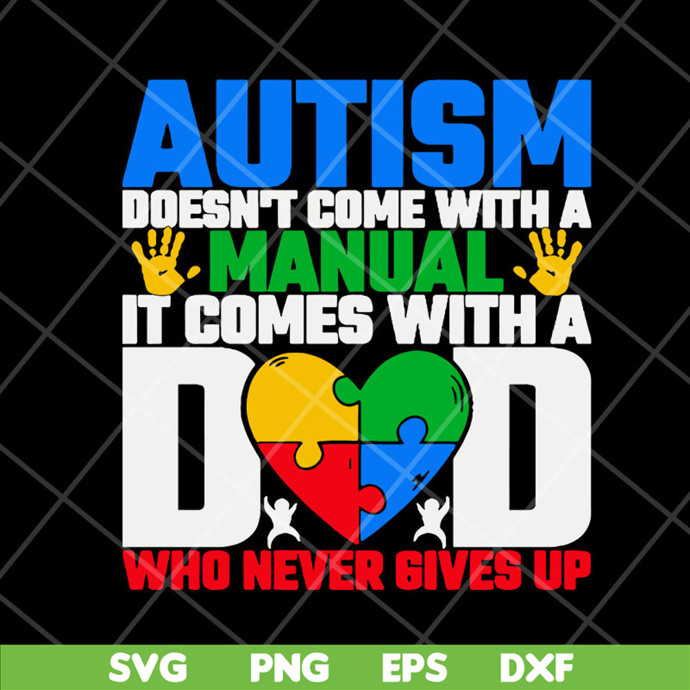 FTD07052101-autism dad svg, png, dxf, eps digital file FTD07052101.jpg