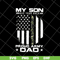 FTD10052110- my son has your back proud army dad svg, png, dxf, eps digital file FTD10052110.jpg