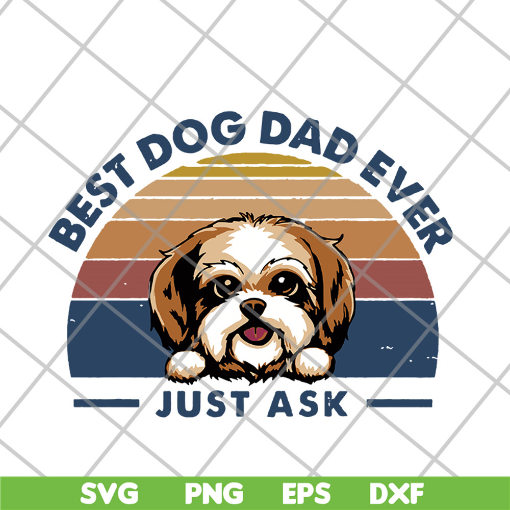 FTD10062105-Best Dog Dad Mom Peeking Dog Retro svg, png, dxf, eps digital file FTD10062105.jpg