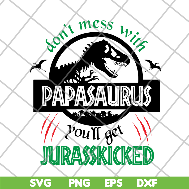 FTD24052103-Papa Saurus svg, png, dxf, eps digital file FTD24052103.jpg