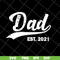 FTD2804204-Dad est 2021 svg, Fathers day svg, png, dxf, eps digital file FTD2804204.jpg