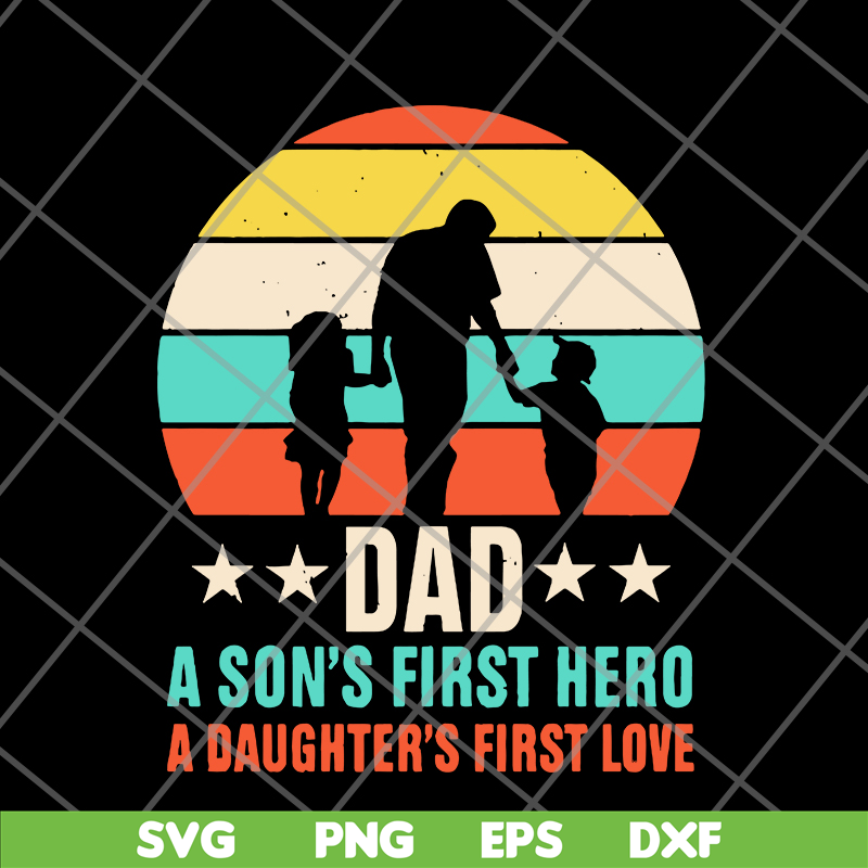FTD28052106- Dad a a son's first first love hero svg, png, dxf, eps digital file FTD28052106.jpg