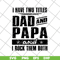 FTD29052120-i have two titles dad and papa svg, png, dxf, eps digital file FTD29052120.jpg