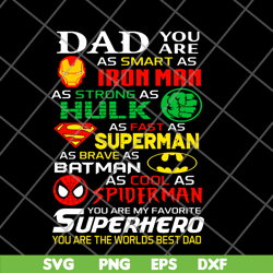 daddy you are as incredible as hulk svg, png, dxf, eps digital file ftd29052128