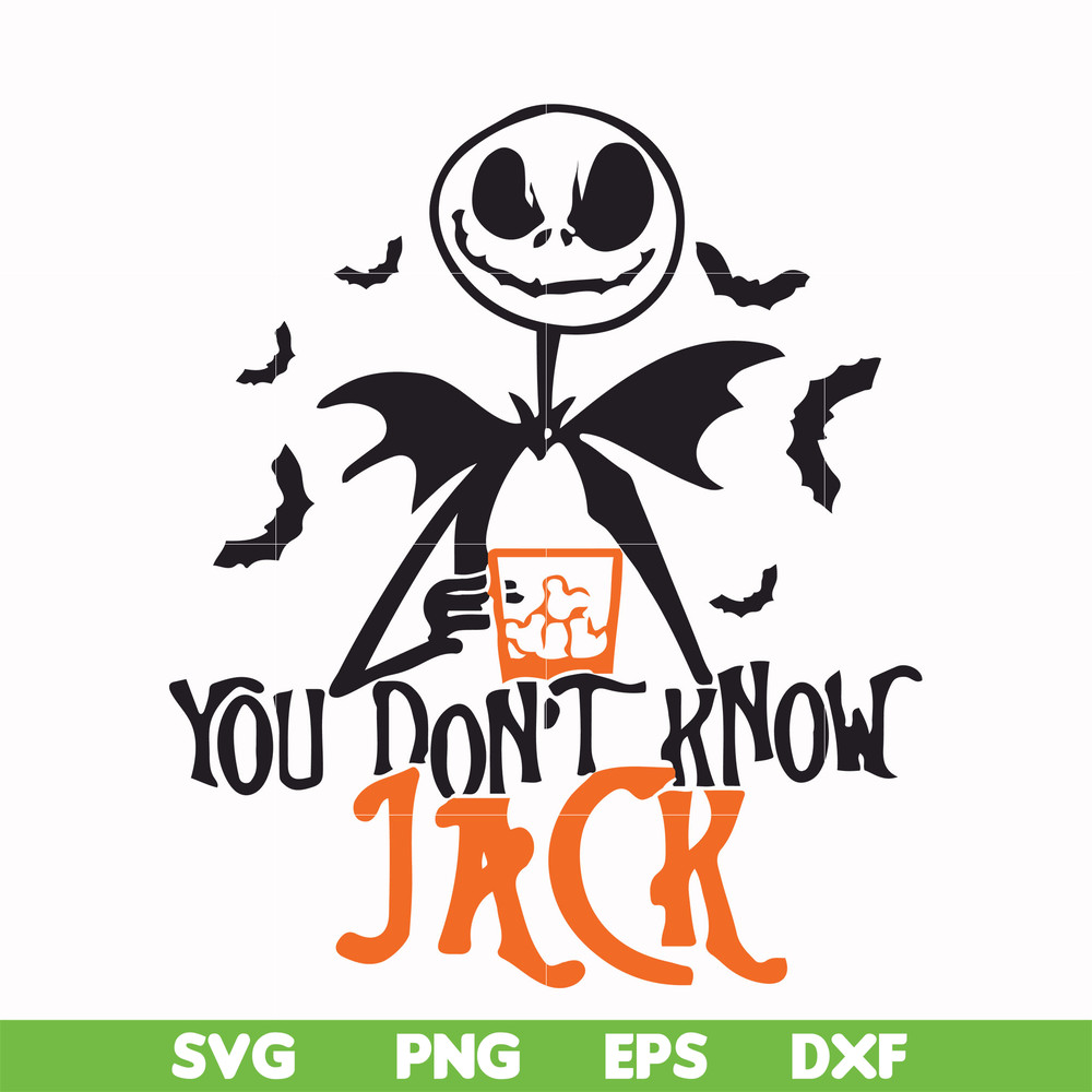 HLW0034-You don't know jack svg, halloween svg, png, dxf, eps digital file HLW0034.jpg