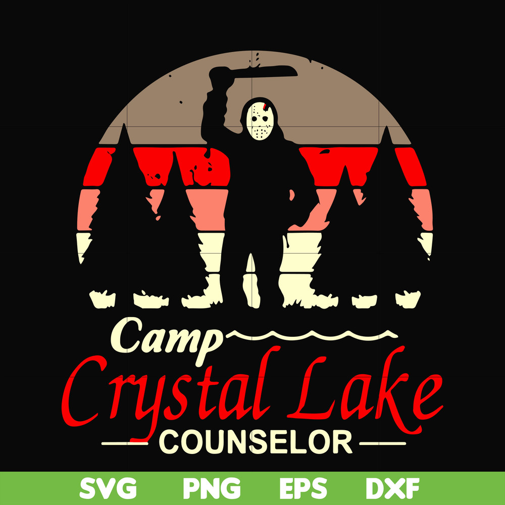 HLW0146-Camp crystal lake counselor svg, png, dxf, eps digital file HLW0146.jpg