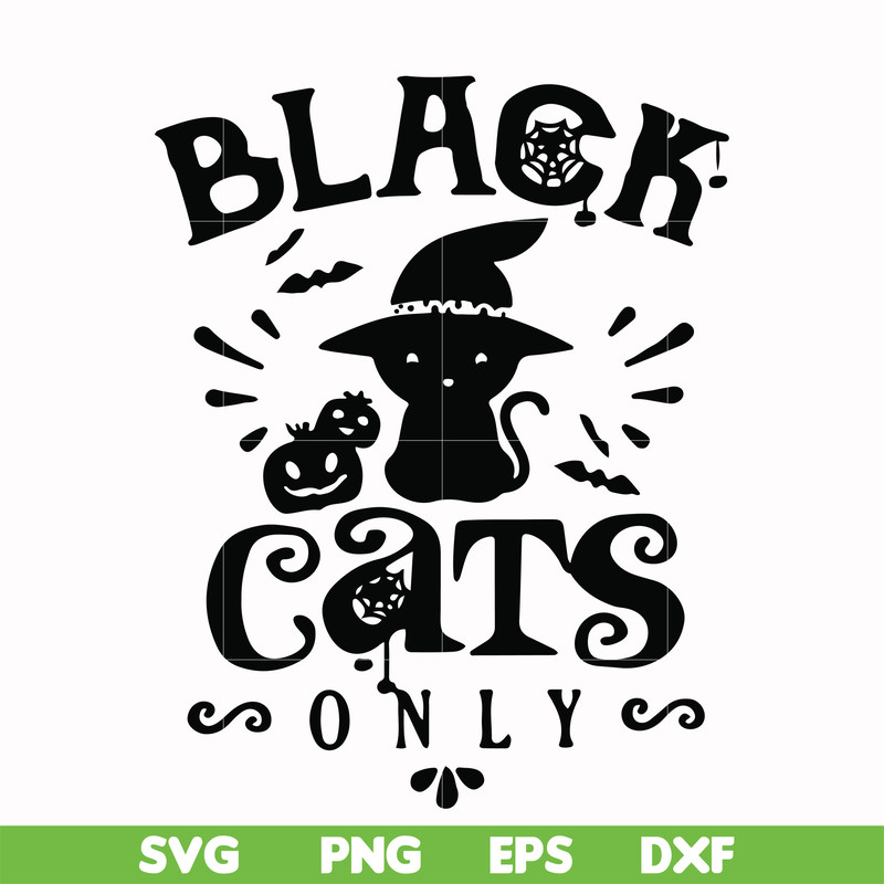 HLW21072019-Black cat only svg, halloween svg, png, dxf, eps digital file HLW2107219.jpg