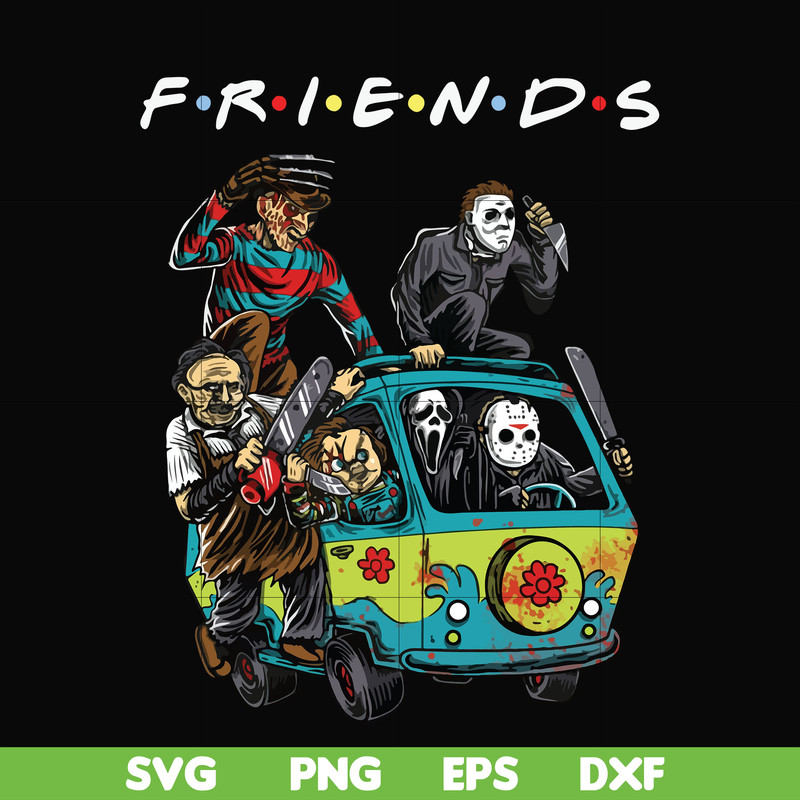 HLW2307202-Scary Friends Horror svg, Halloween svg, png, dxf, eps digital file HLW2307202.jpg