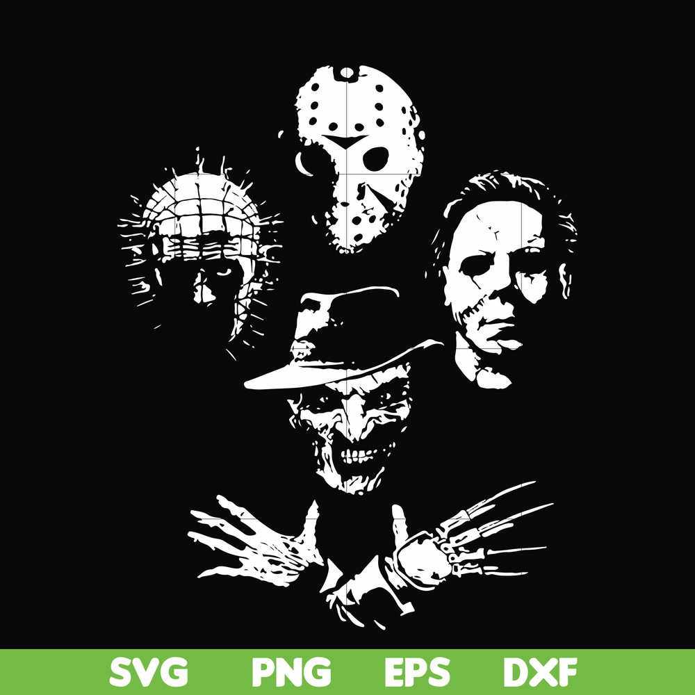 HLW2307207-Scary Friends Horror svg, Halloween svg, png, dxf, eps digital file HLW2307207.jpg