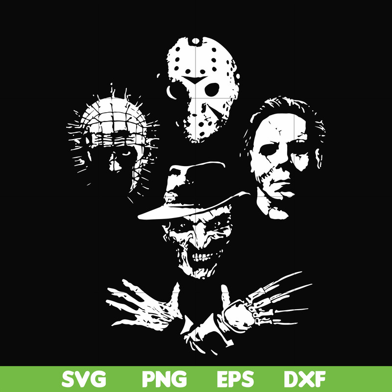 HLW2307207-Scary Friends Horror svg, Halloween svg, png, dxf, eps digital file HLW2307207.jpg