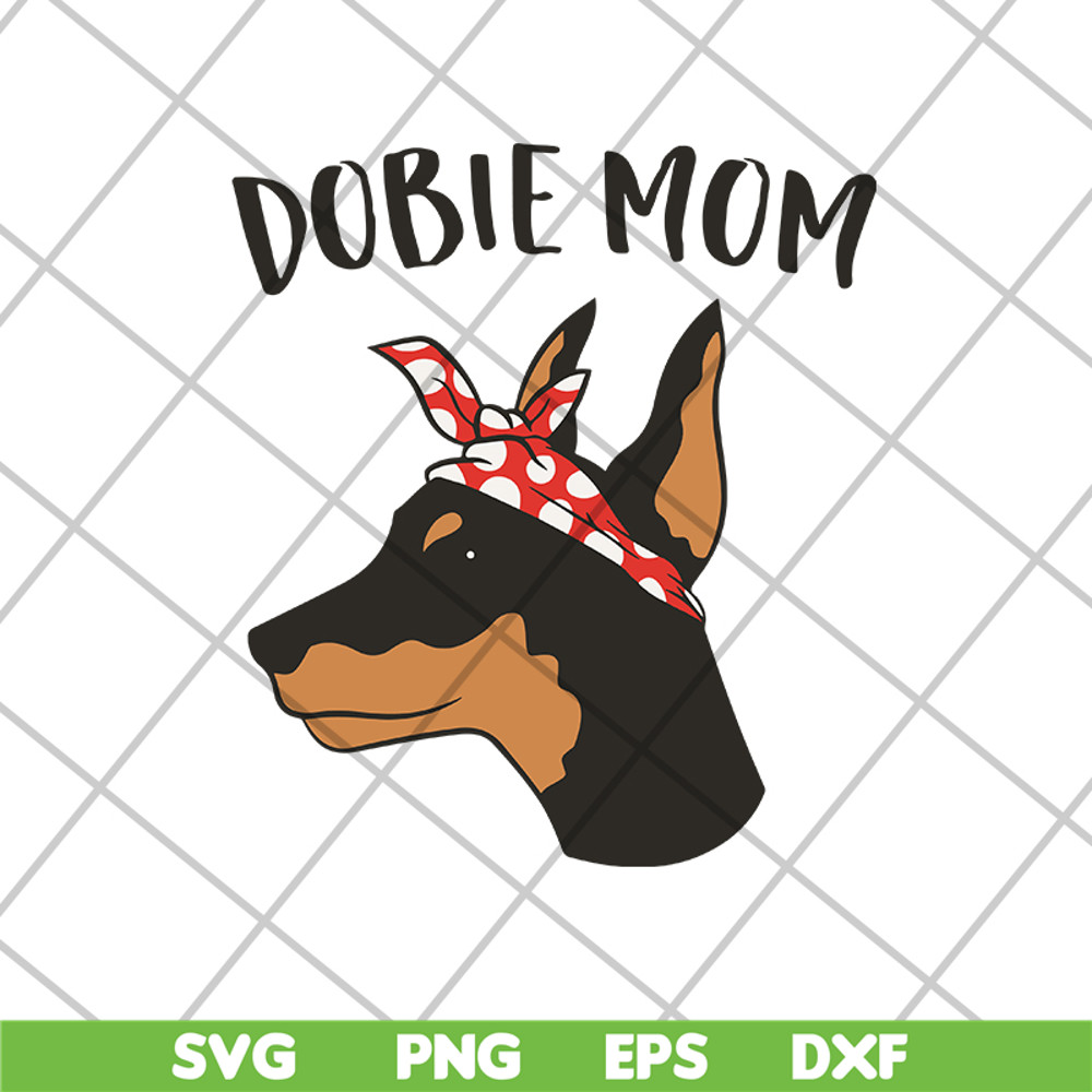 MTD04042101-Dobie mom svg, Mother's day svg, eps, png, dxf digital file MTD04042101.jpg
