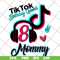 MTD04042135-Tik tok birthday queen's mommy svg, Mother's day svg, eps, png, dxf digital file MTD04042135.jpg