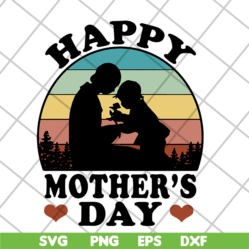 MTD04042138-Happy mother's day svg, Mother's day svg, eps, png, dxf digital file MTD04042138.jpg