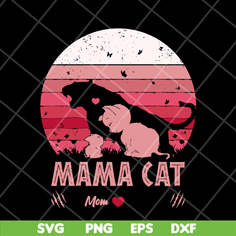 MTD10042121-Mama cat mom svg, Mother's day svg, eps, png, dxf digital file MTD10042121.jpg