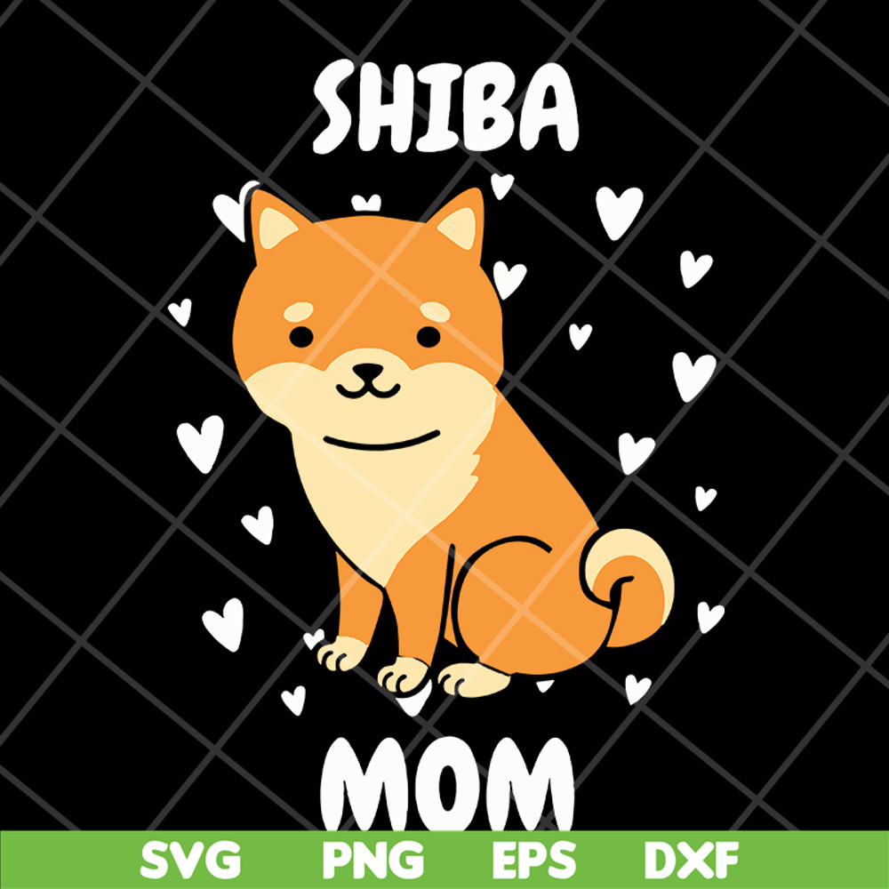 MTD16042118-Shiba mom svg, Mother's day svg, eps, png, dxf digital file MTD16042118.jpg