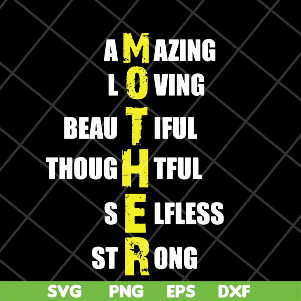MTD23042105-Amazing loving mother svg, Mother's day svg, eps, png, dxf digital file MTD23042105.jpg