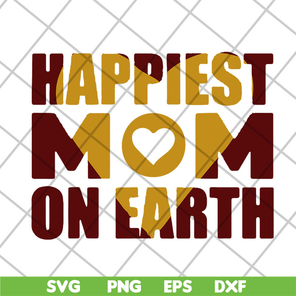 MTD23042138-Happiest mom on earth svg, Mother's day svg, eps, png, dxf digital file MTD23042138.jpg