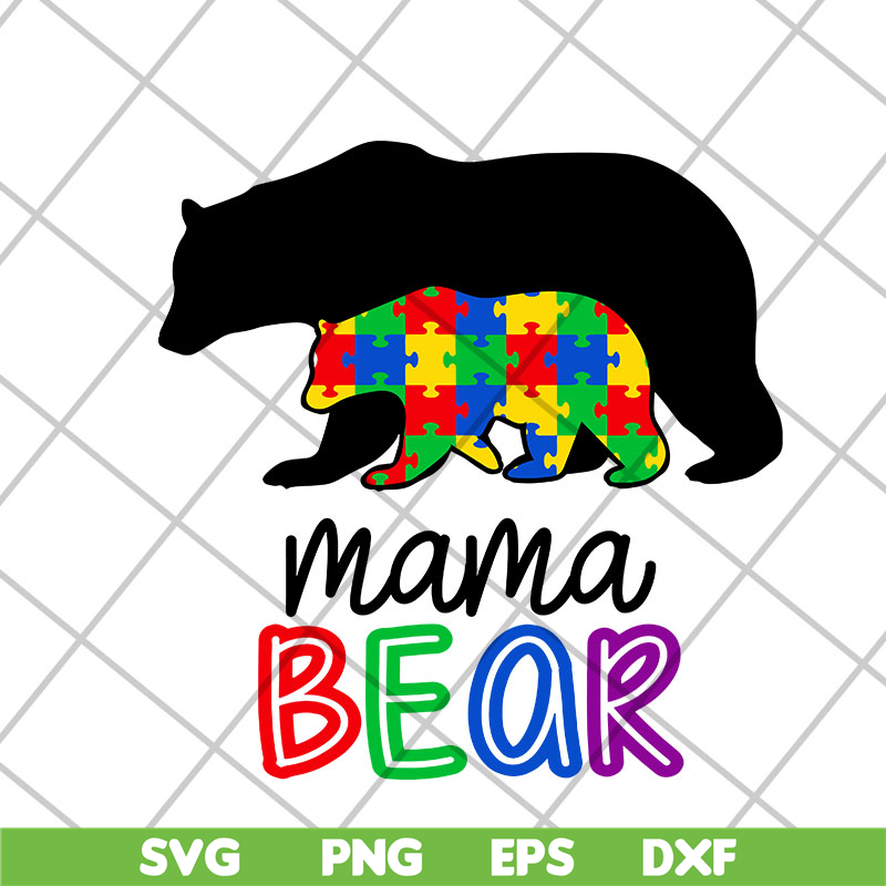 MTD27042107-Mama bear svg, Mother's day svg, eps, png, dxf digital file MTD27042107.jpg