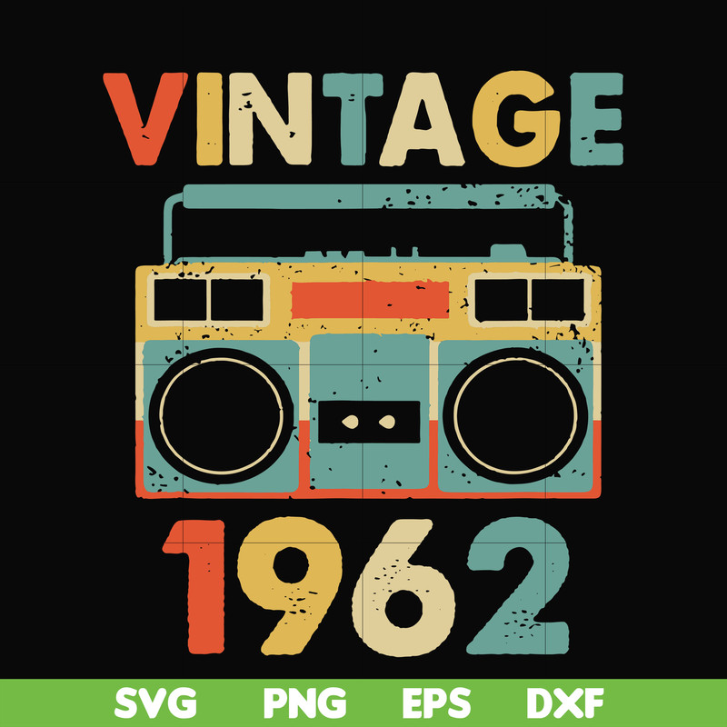 NBD0004-Vintage November 1962 svg, png, dxf, eps digital file NBD0004.jpg